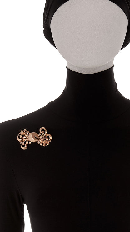 BOW BROOCH Brass | Norma Kamali Women