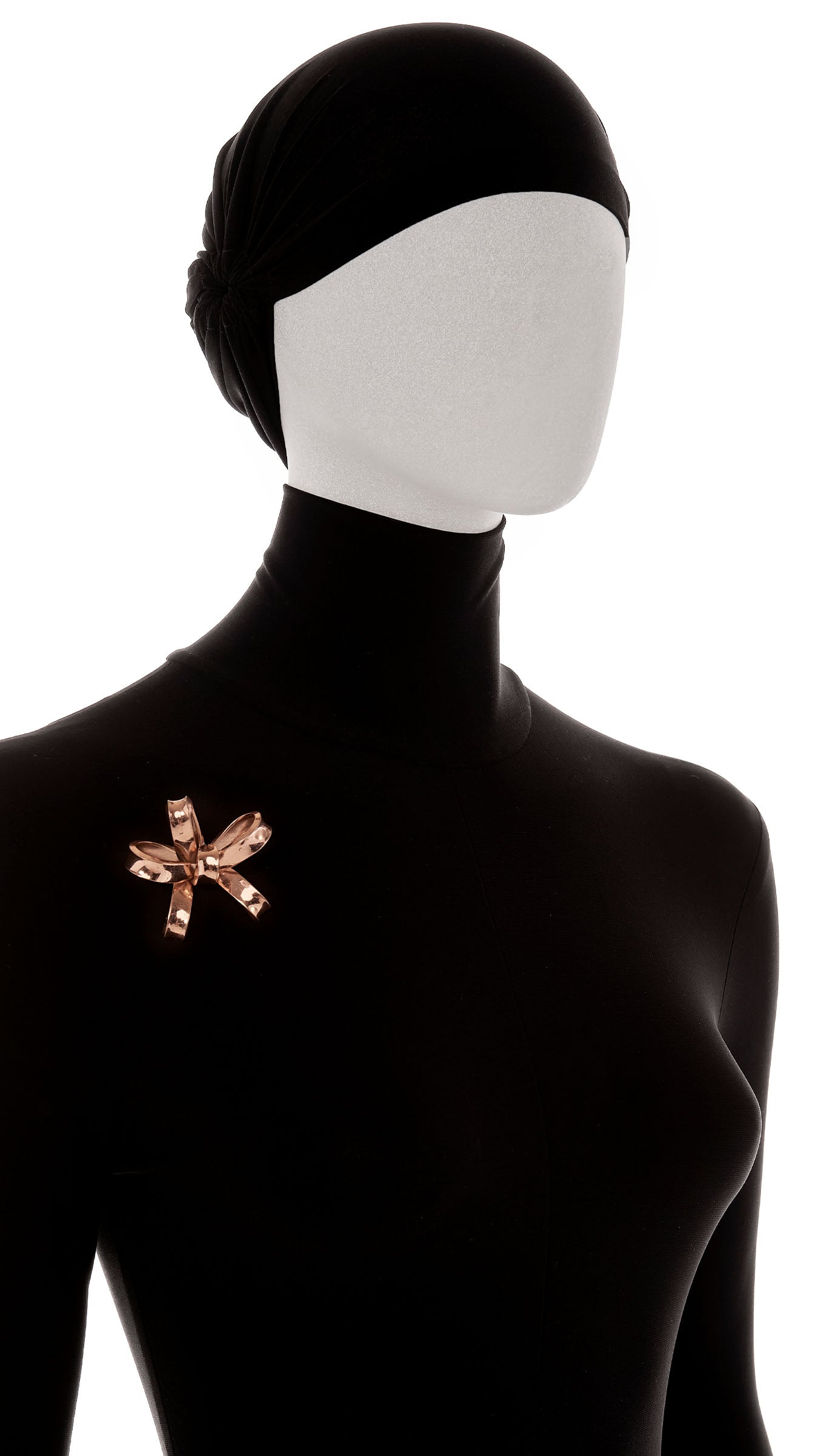 BOW BROOCH Brass | Norma Kamali Women