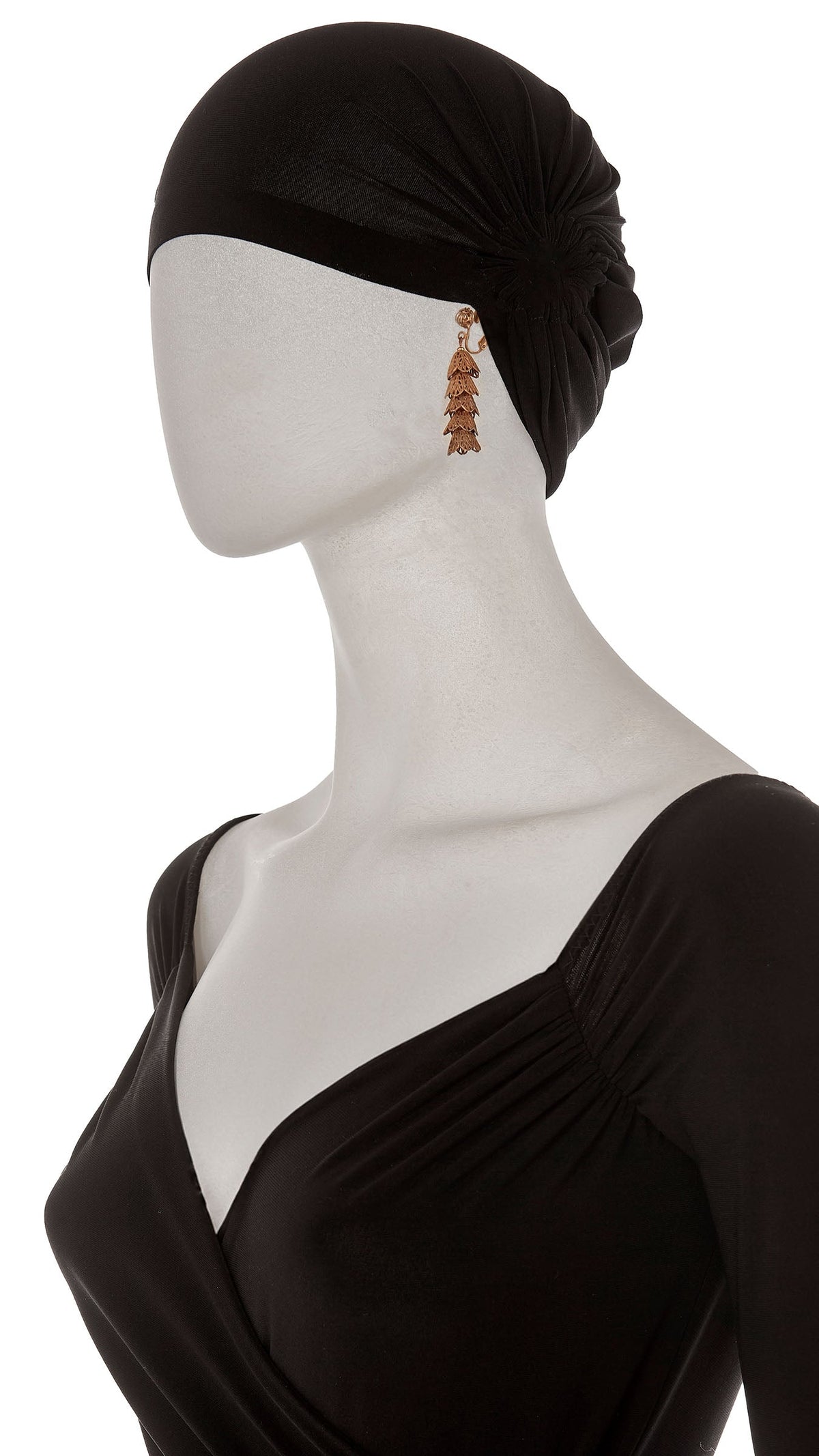 BRASS TIERED DROP FILIGREE EARRINGS Brass | Norma Kamali Women
