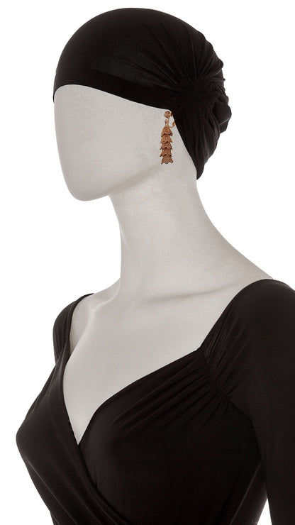 BRASS TIERED DROP FILIGREE EARRINGS Brass | Norma Kamali Women