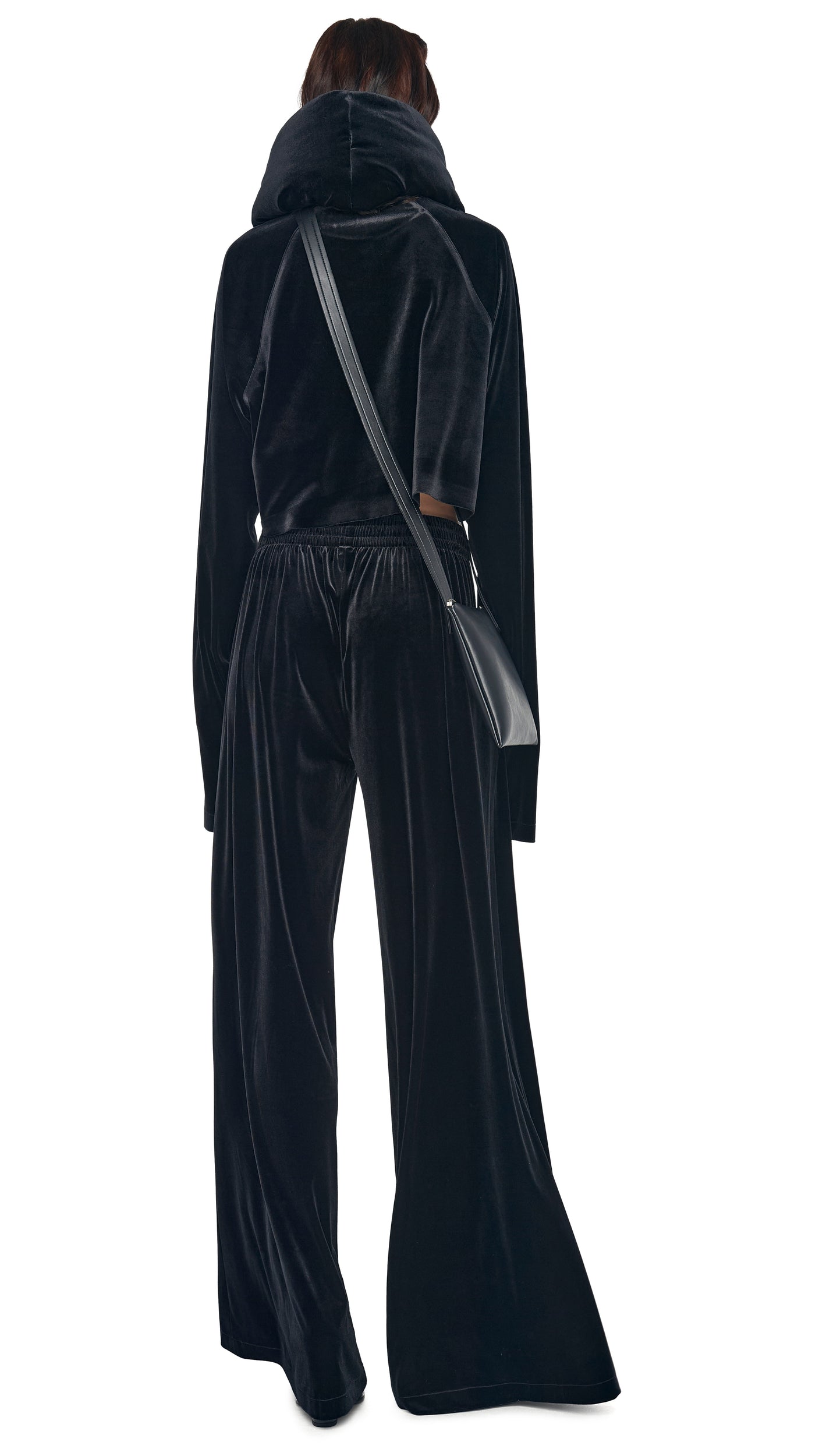 BOYFRIEND ELEPHANT SWEATPANT Black | Norma Kamali Women