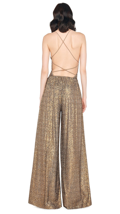 BOYFRIEND ELEPHANT SWEATPANT Bronze | Norma Kamali Women