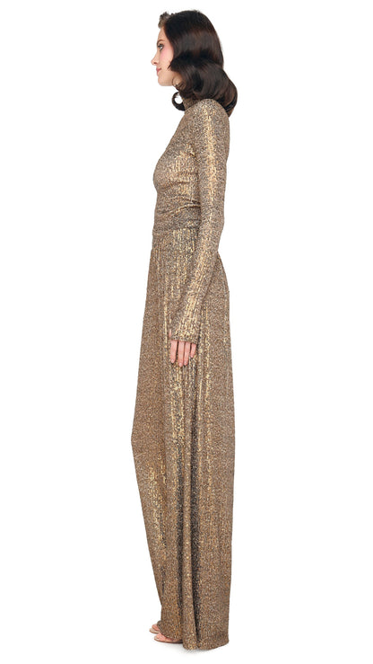 BOYFRIEND ELEPHANT SWEATPANT Bronze | Norma Kamali Women