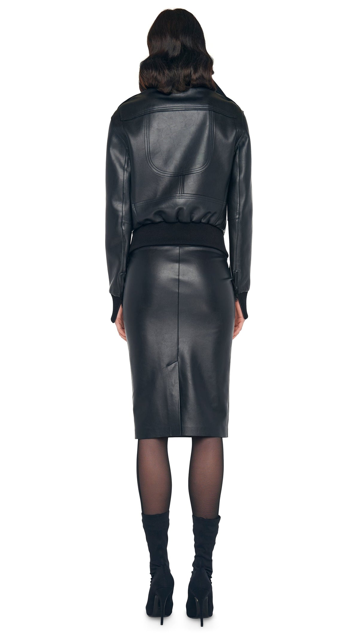 MINI MOTO JACKET Black | Norma Kamali Women