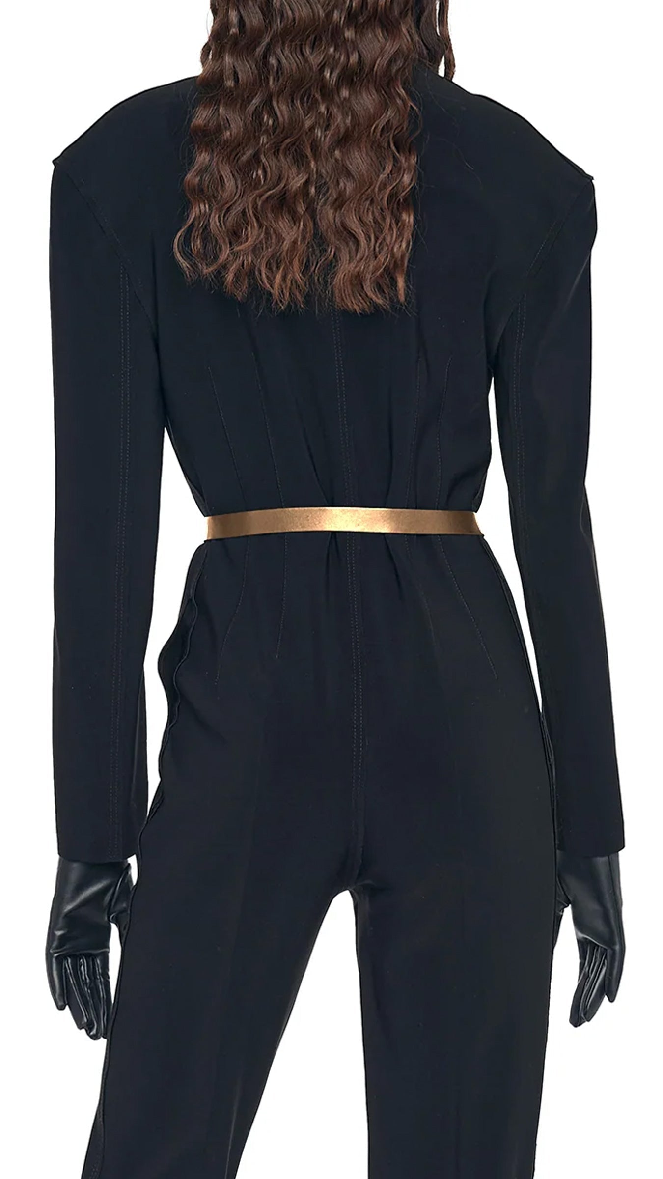 SKINNY BELT Metallic Bronze | Norma Kamali Women