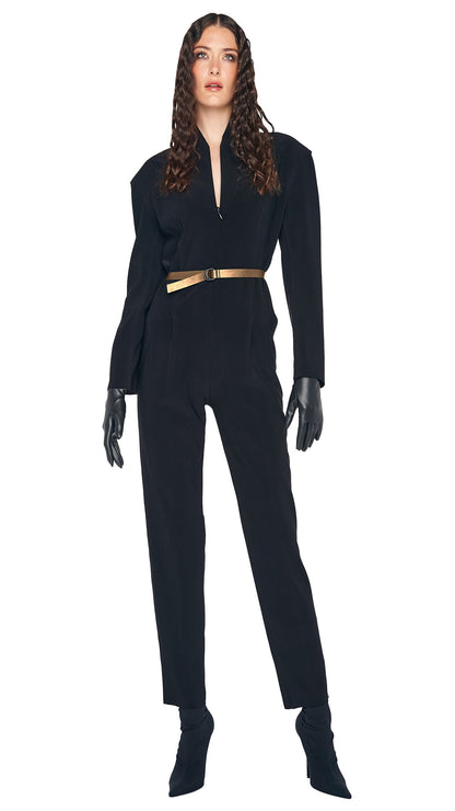 SKINNY BELT Metallic Bronze | Norma Kamali Women