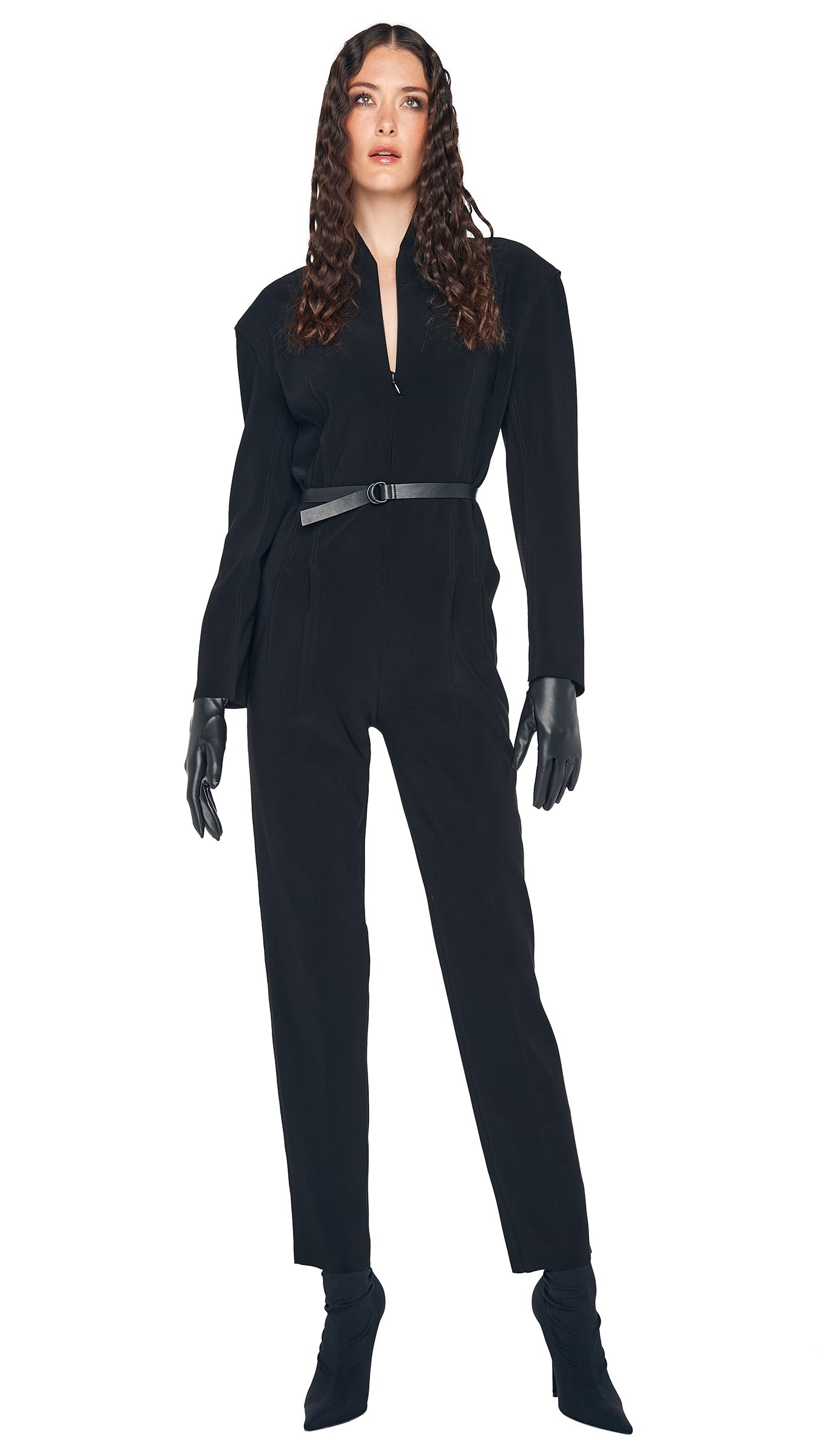SKINNY BELT Black | Norma Kamali Women