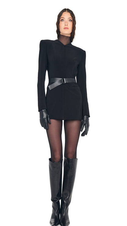 SHORT GLOVES Black | Norma Kamali Women