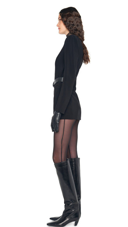 SHORT GLOVES Black | Norma Kamali Women