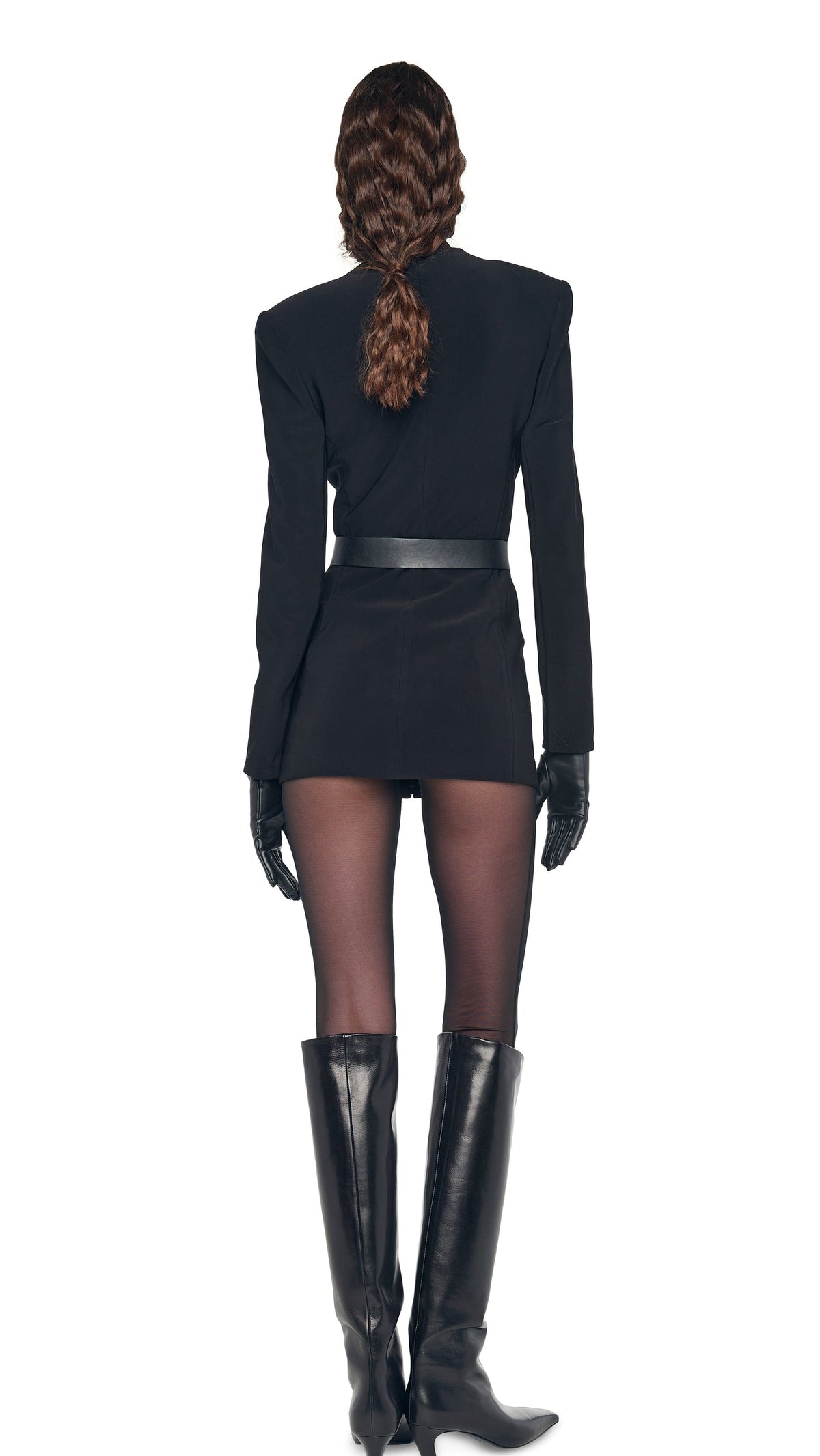 SHORT GLOVES Black | Norma Kamali Women