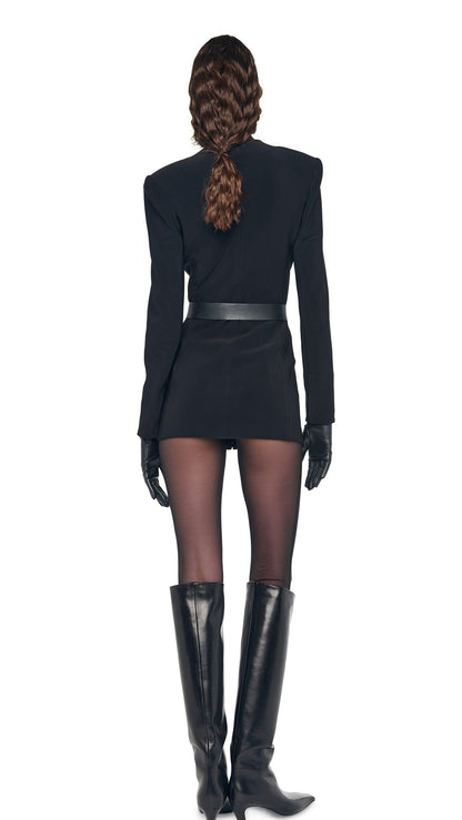 SHORT GLOVES Black | Norma Kamali Women