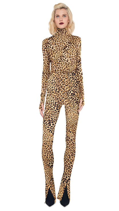 SPAT LEGGING Cheetah Patch | Norma Kamali Women