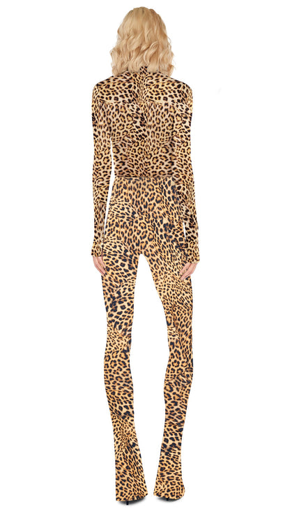 SPAT LEGGING Cheetah Patch | Norma Kamali Women