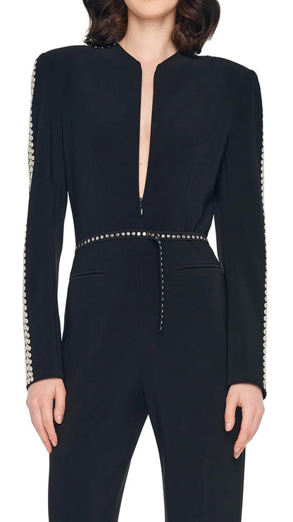 STUD SKINNY BELT  | Norma Kamali Women
