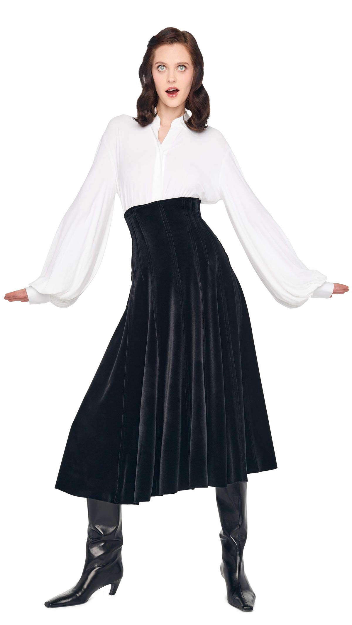 GRACE SKIRT  | Norma Kamali Women