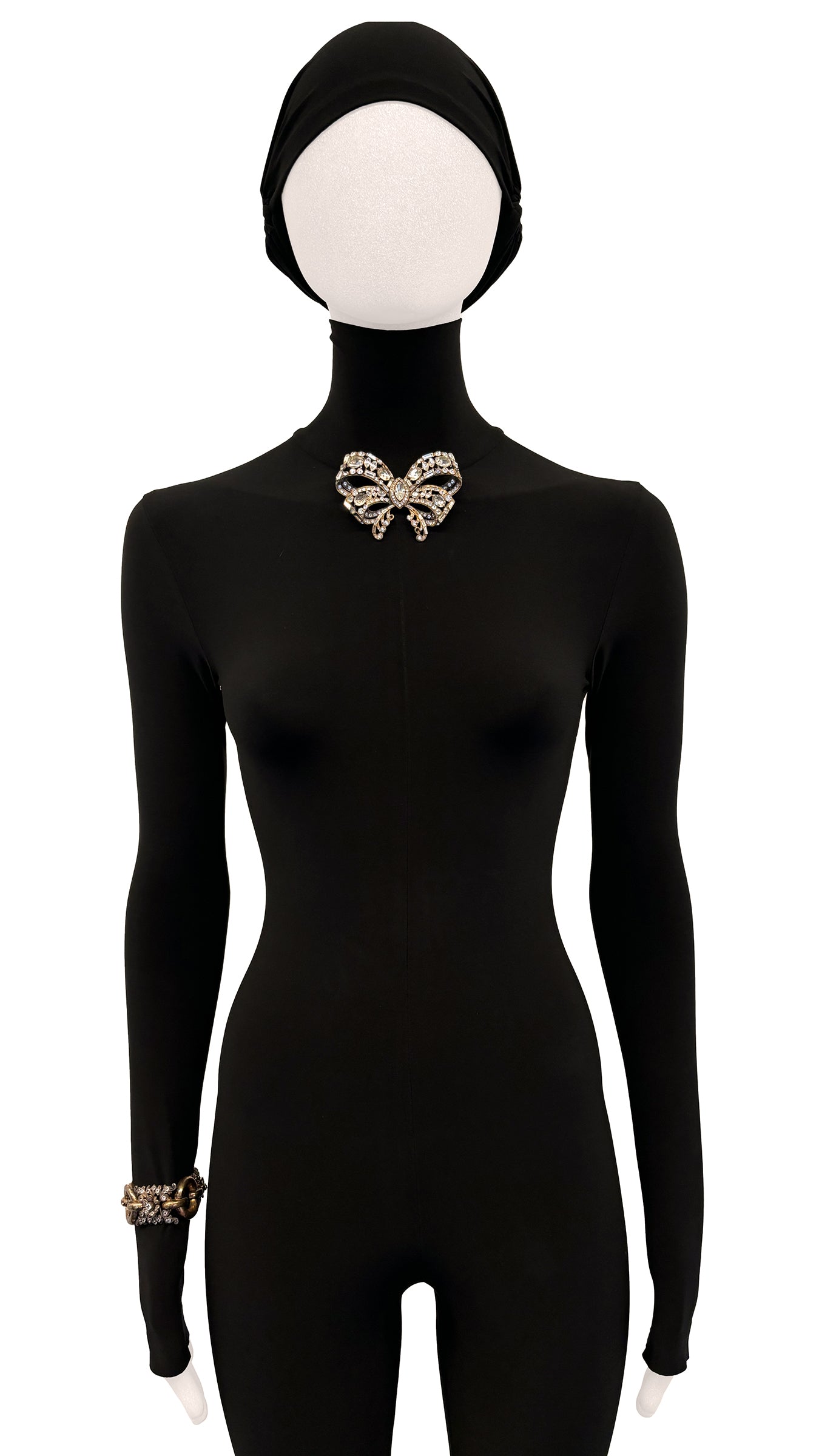 STARET BOW STONE BROOCH  | Norma Kamali Women