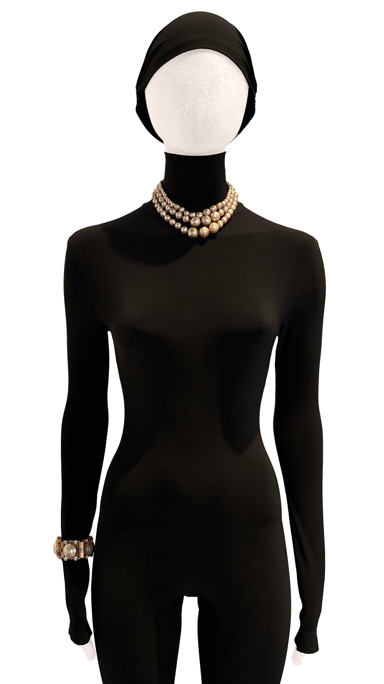 MIRIAM HASKELL PEARL NECKLACE SET  | Norma Kamali Women