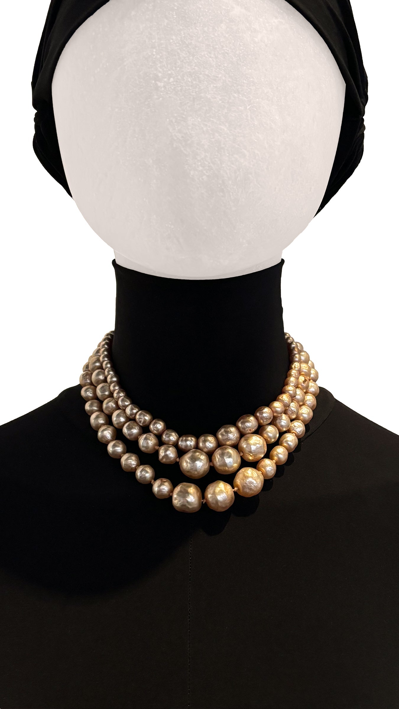 MIRIAM HASKELL PEARL NECKLACE SET  | Norma Kamali Women