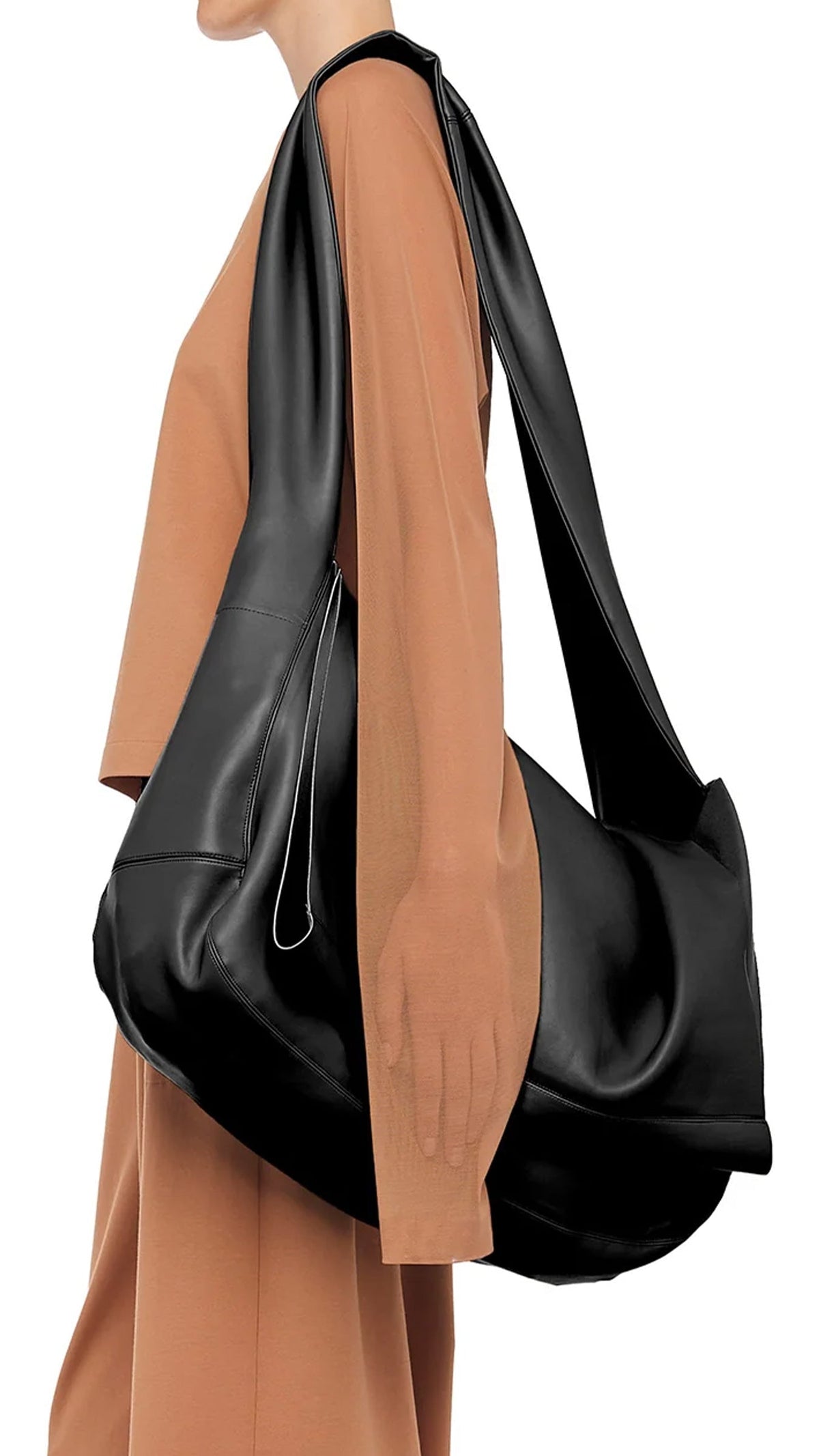 LARGE SACK BAG Black | Norma Kamali Women