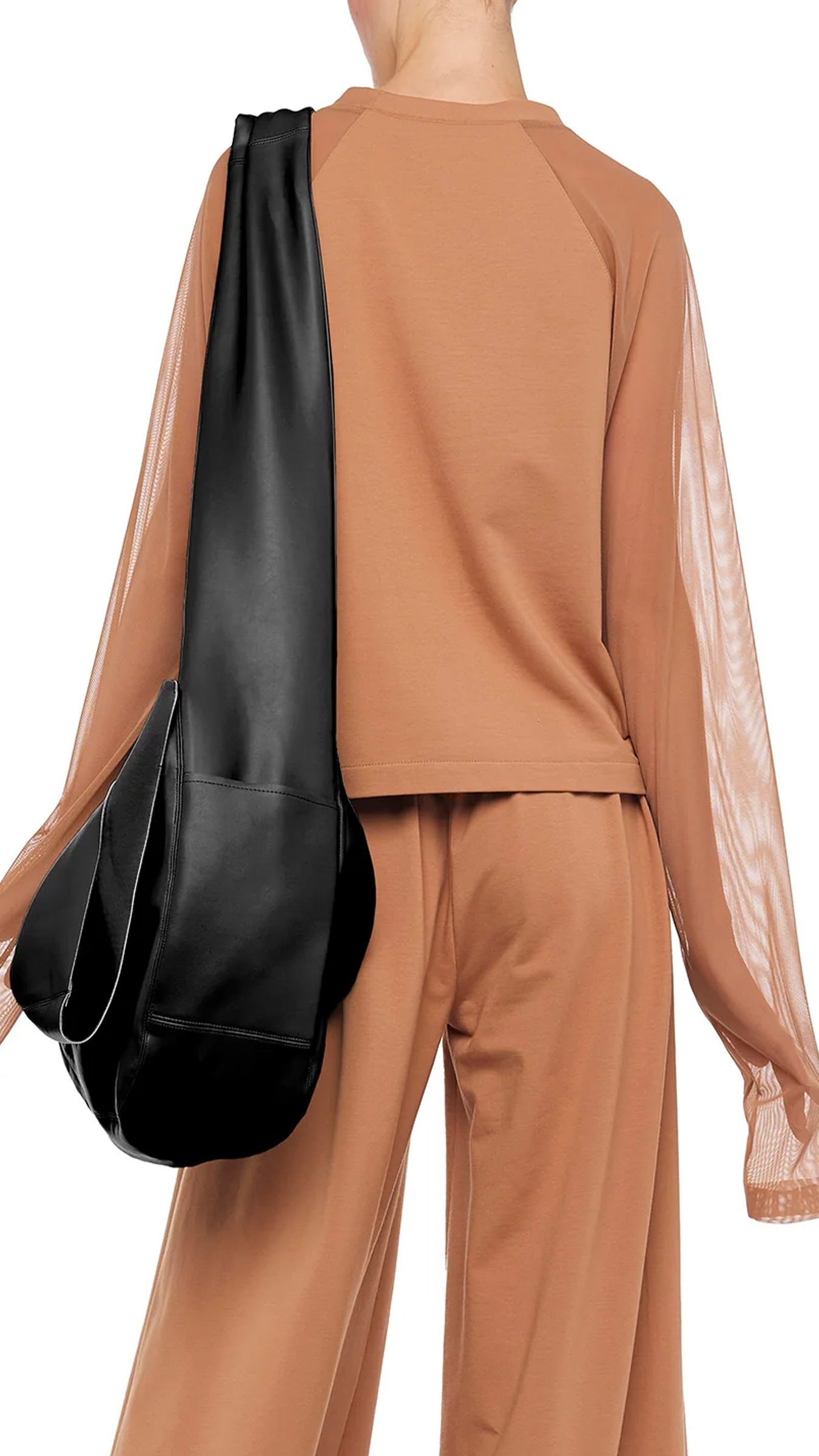 LARGE SACK BAG Black | Norma Kamali Women