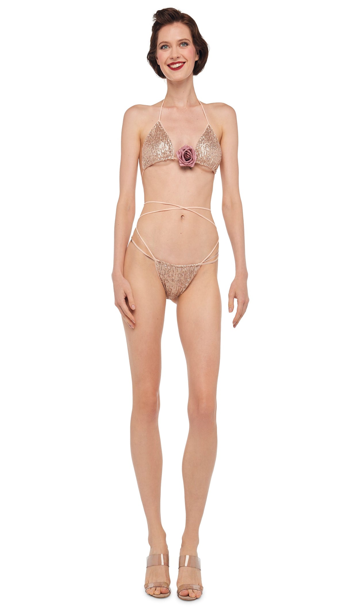 CRISS CROSS BRA / BOTTOM Baby | Norma Kamali Women