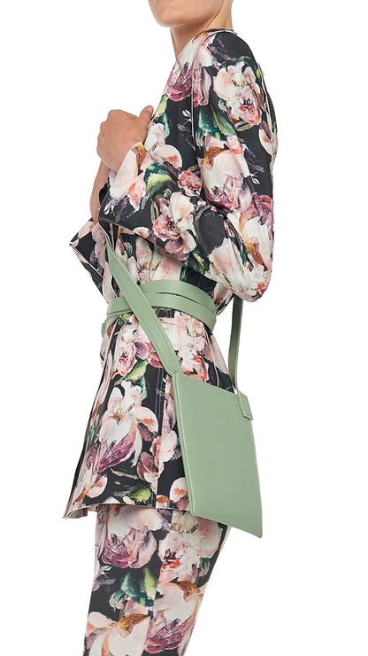 CROSSOVER SHOULDER BAG SMALL  | Norma Kamali Women