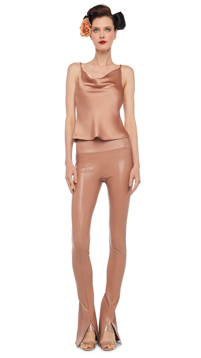 SPAT LEGGING Cappuccino | Norma Kamali Women