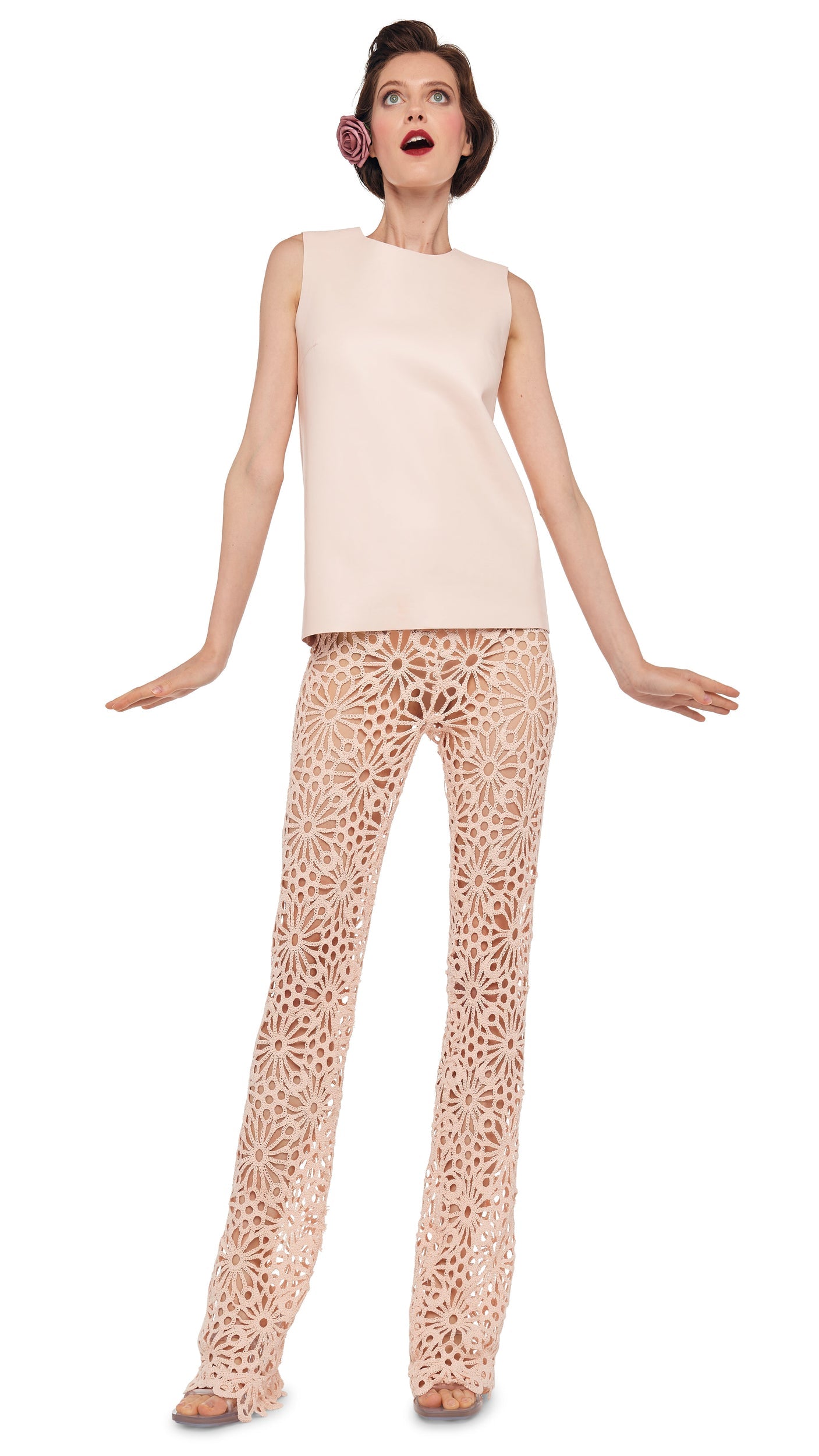 BOOT PANT W/O WAISTBAND Baby | Norma Kamali Women