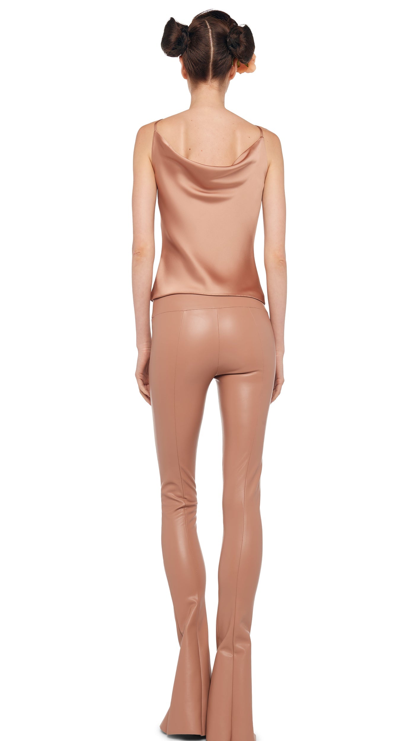 SLIP MARIA TOP Cappuccino | Norma Kamali Women