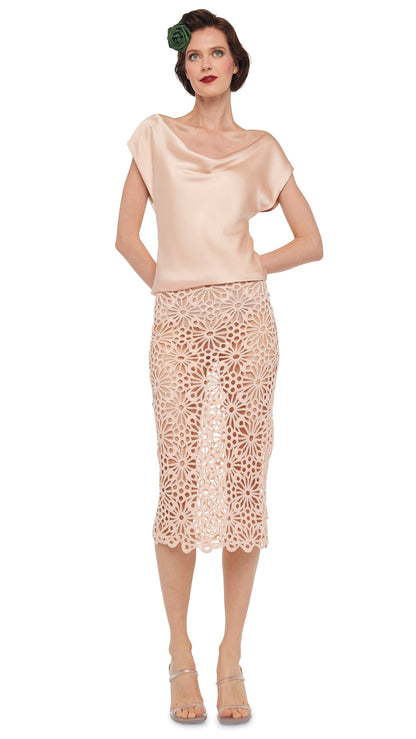CAP SLEEVE MARIA TOP Baby | Norma Kamali Women