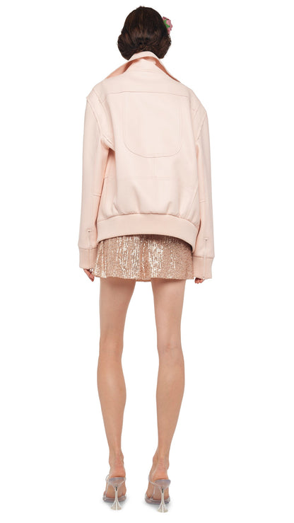 OVERSIZED MOTO JACKET Baby | Norma Kamali Women