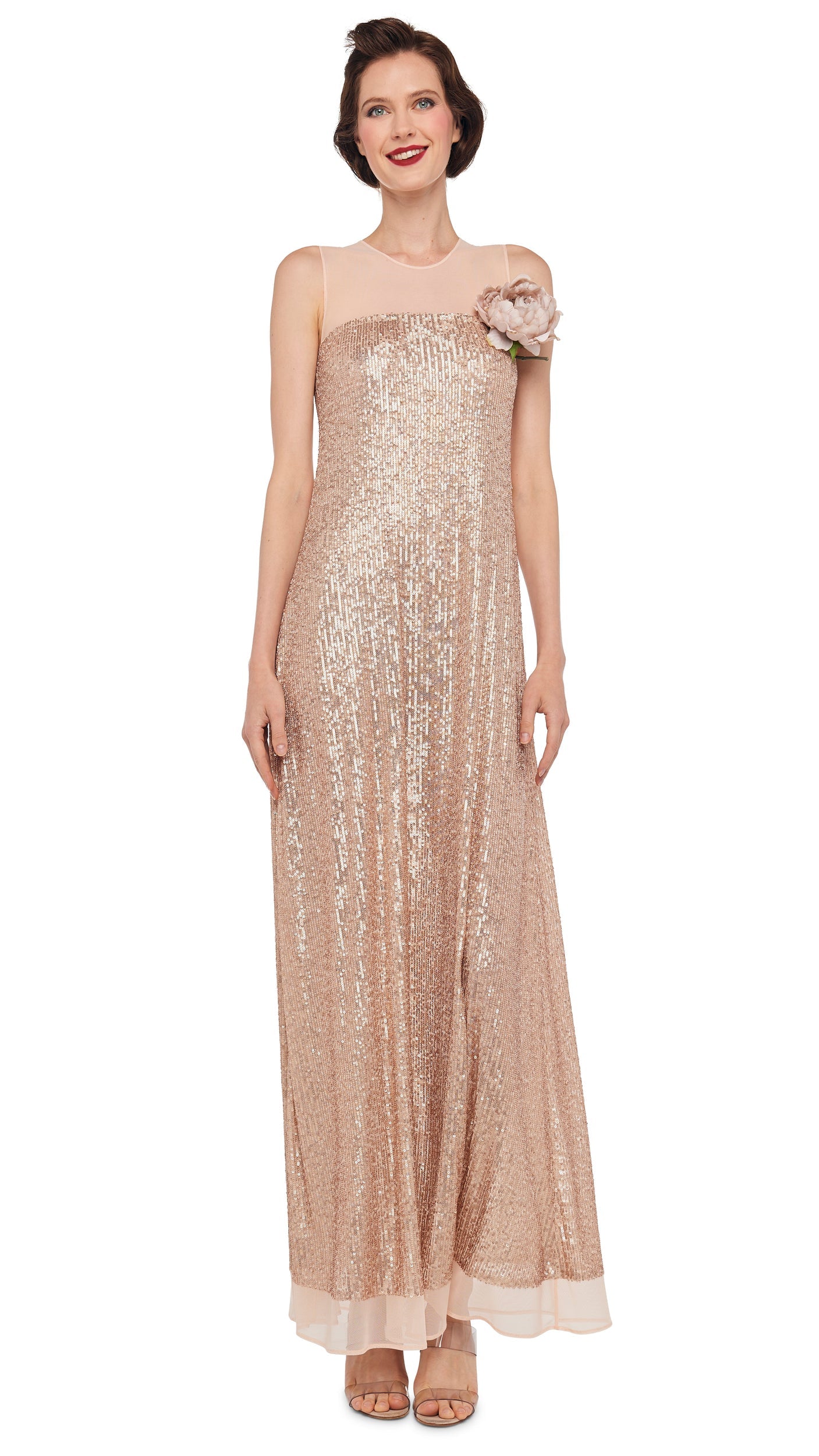 SLEEVELESS SWING MAXI DRESS Baby | Norma Kamali Women