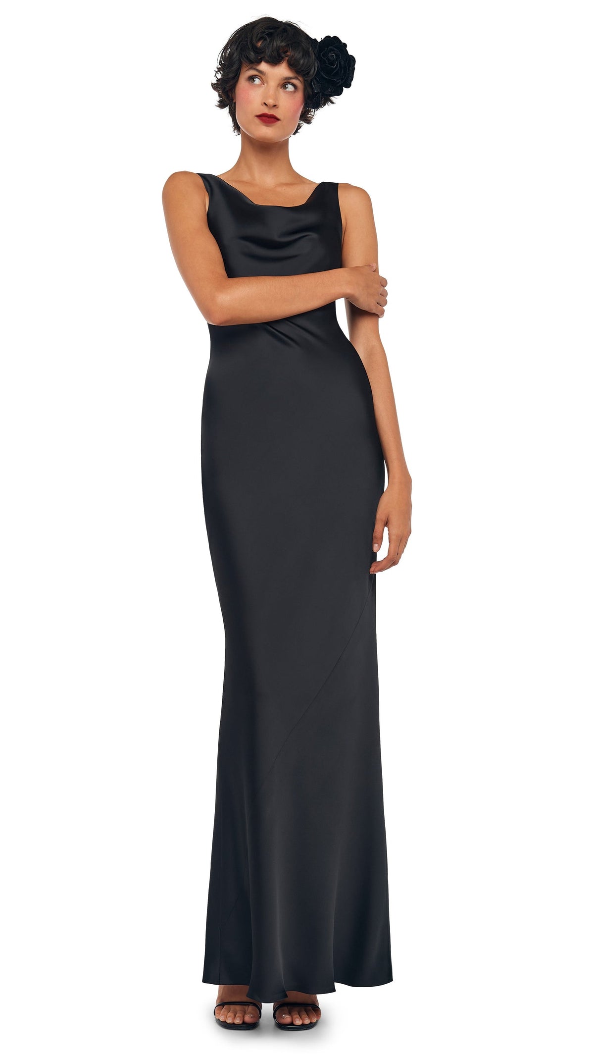 MARIA GOWN Black | Norma Kamali Women