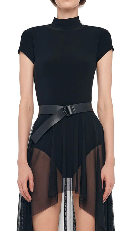 MID BELT Black | Norma Kamali Women