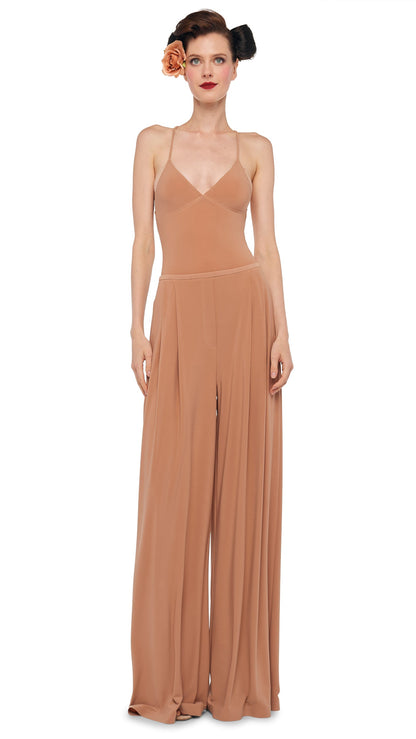 SLIP MIO BODYSUIT Cappuccino | Norma Kamali Women