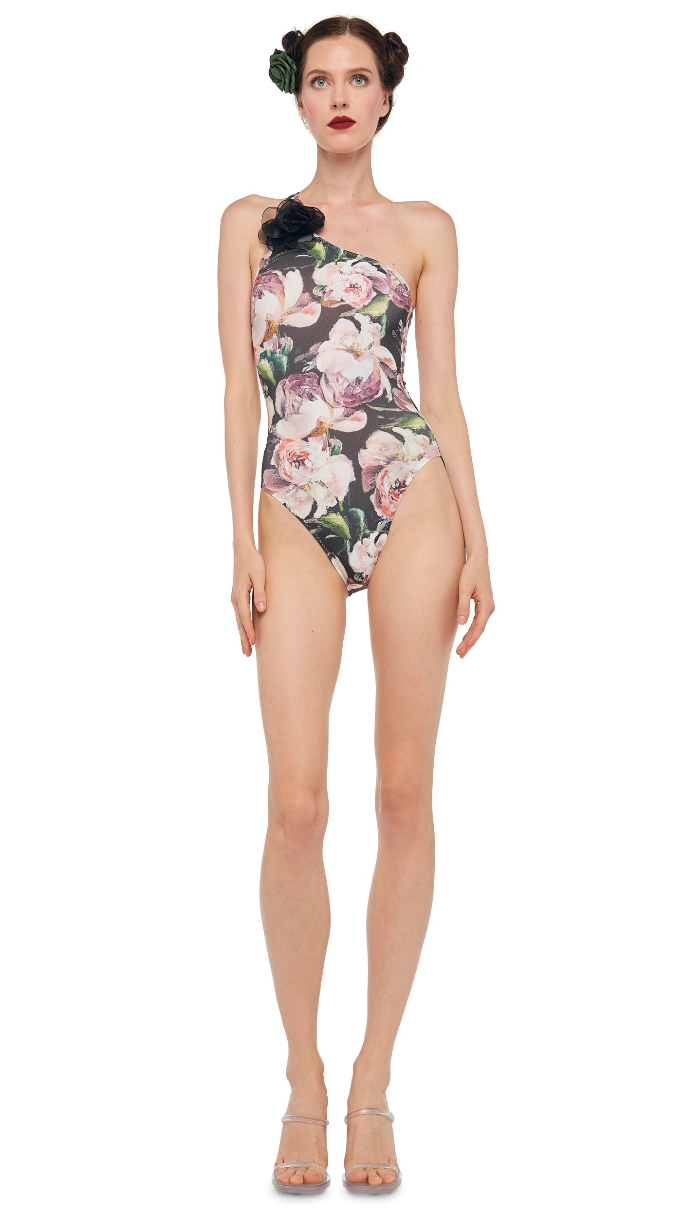 ONE SHOULDER MIO Peony | Norma Kamali Women