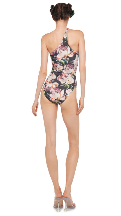 ONE SHOULDER MIO Peony | Norma Kamali Women