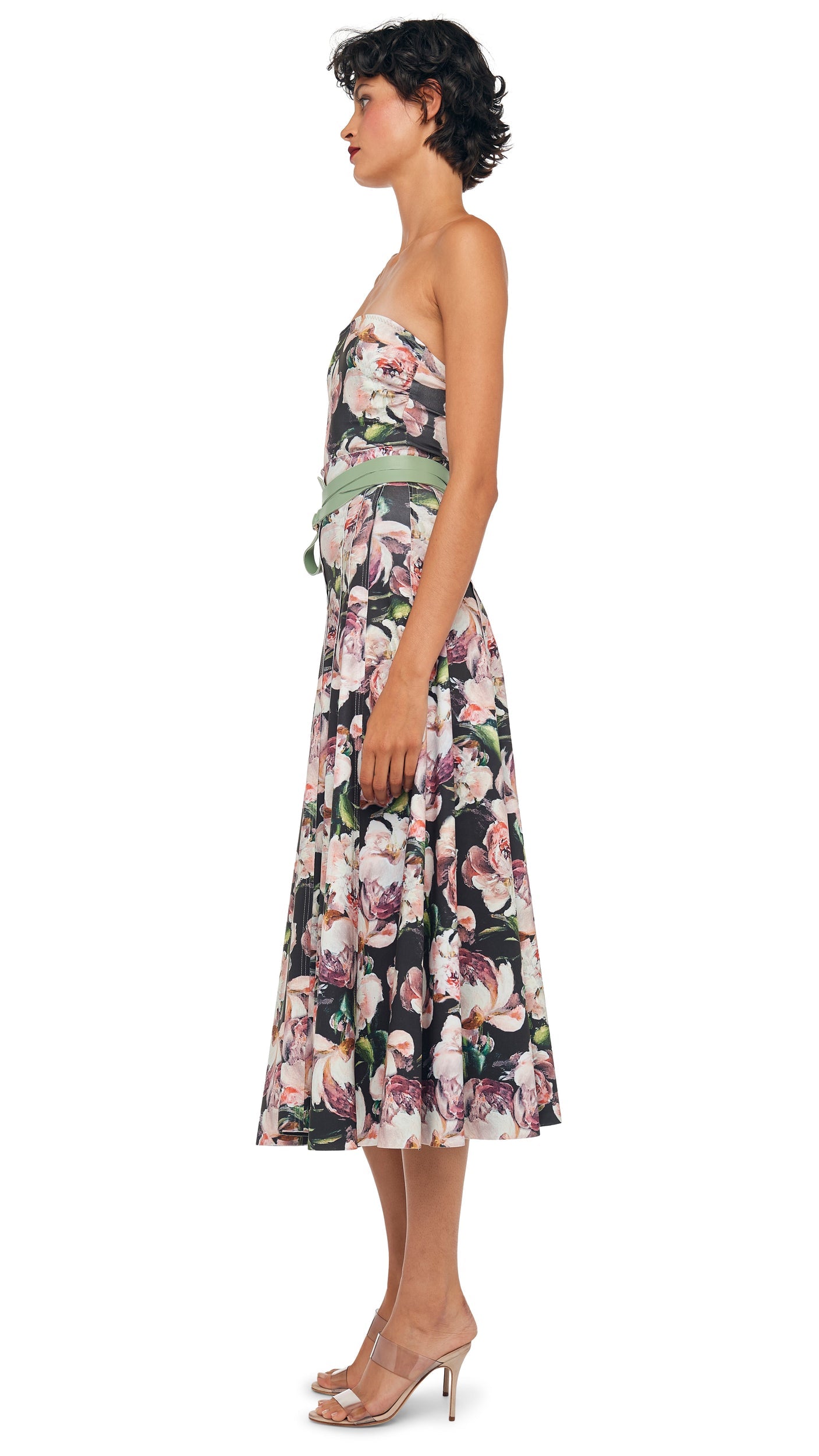 GRACE SKIRT Peony | Norma Kamali Women