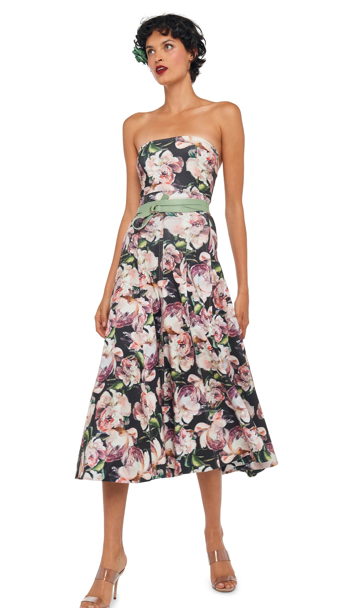 GRACE SKIRT Peony | Norma Kamali Women