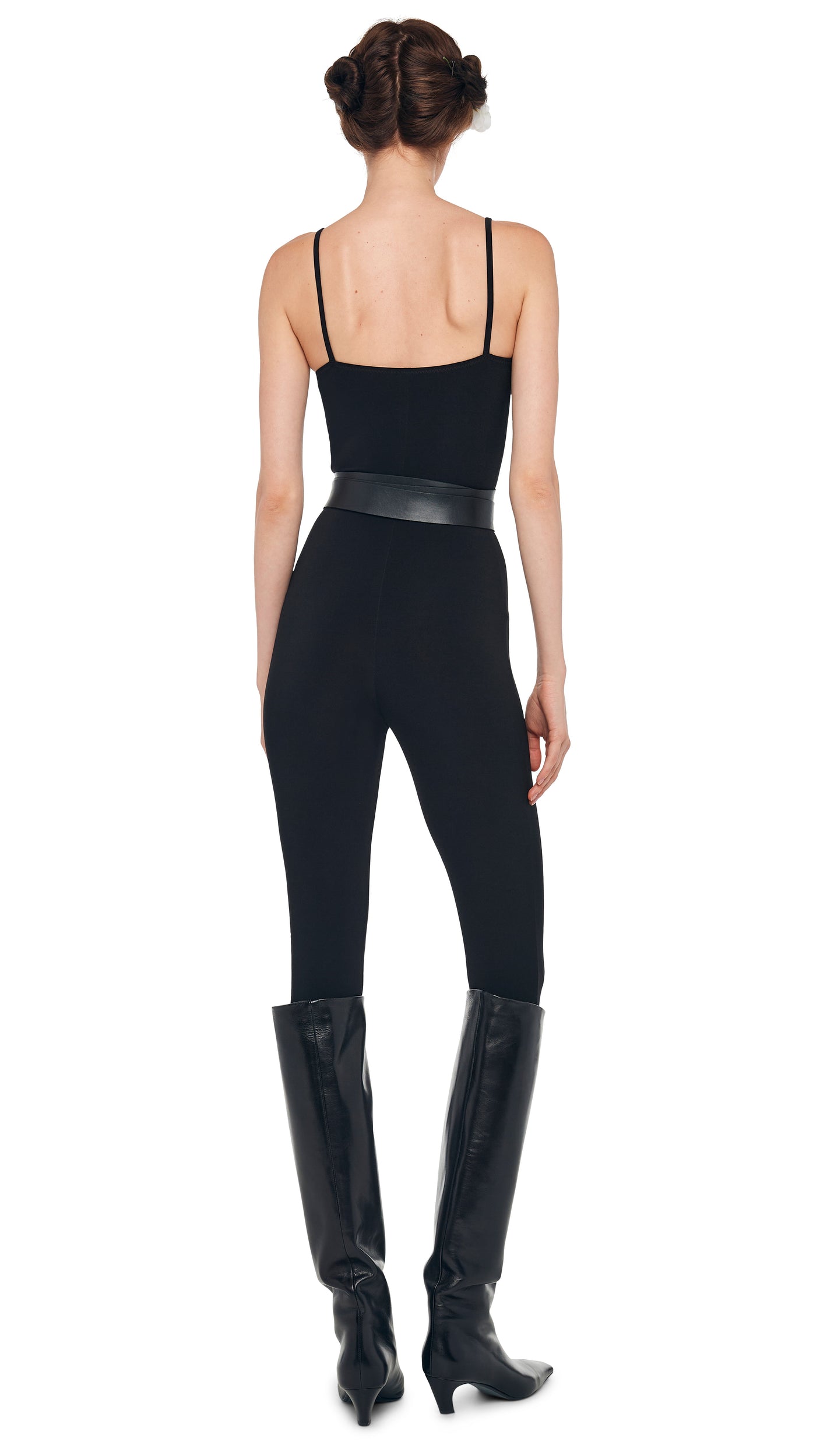 UNDERWIRE CATSUIT Black | Norma Kamali Women