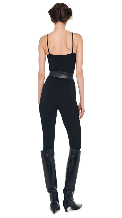 UNDERWIRE CATSUIT Black | Norma Kamali Women
