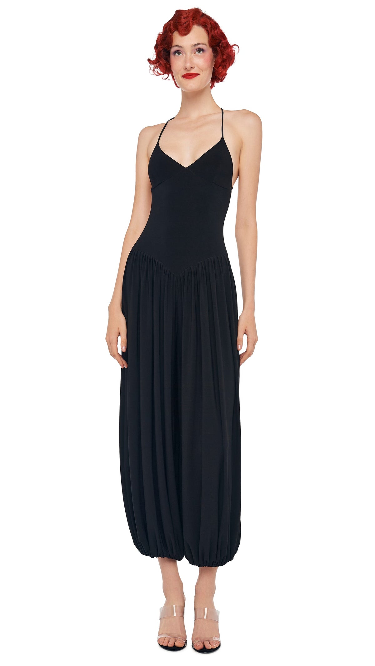 KENNY JUMPSUIT Black | Norma Kamali Women
