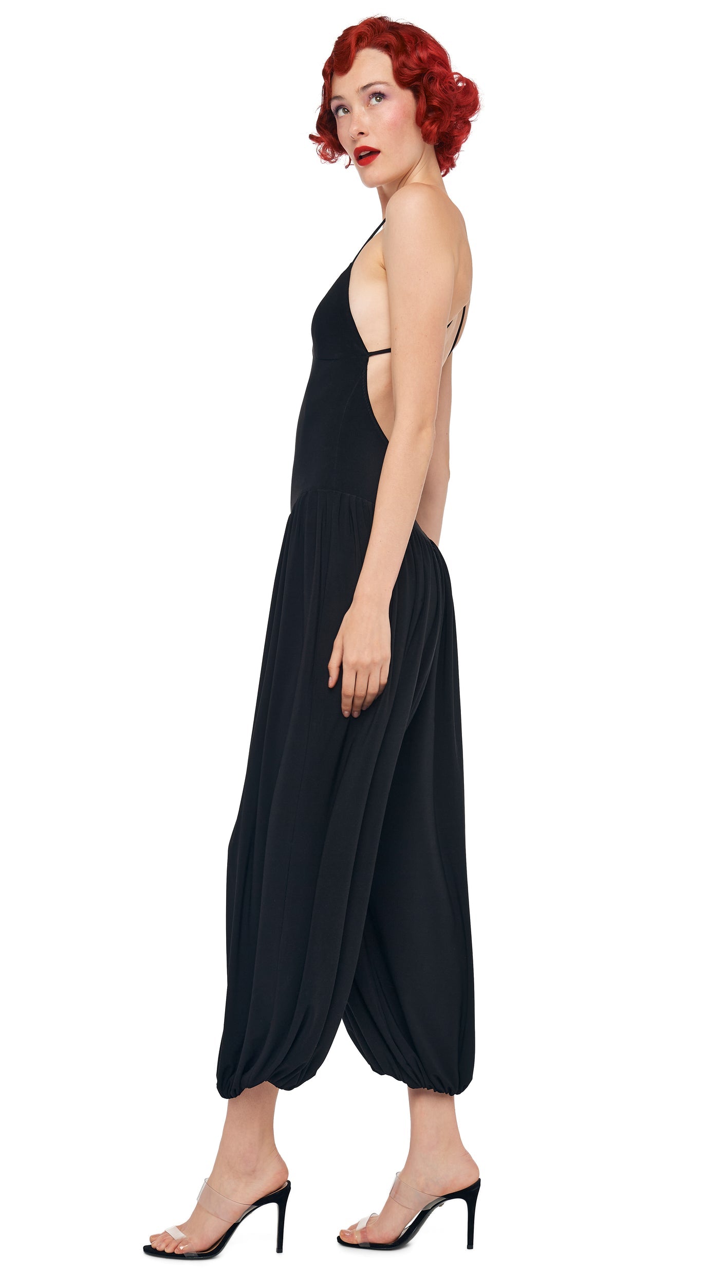 KENNY JUMPSUIT Black | Norma Kamali Women