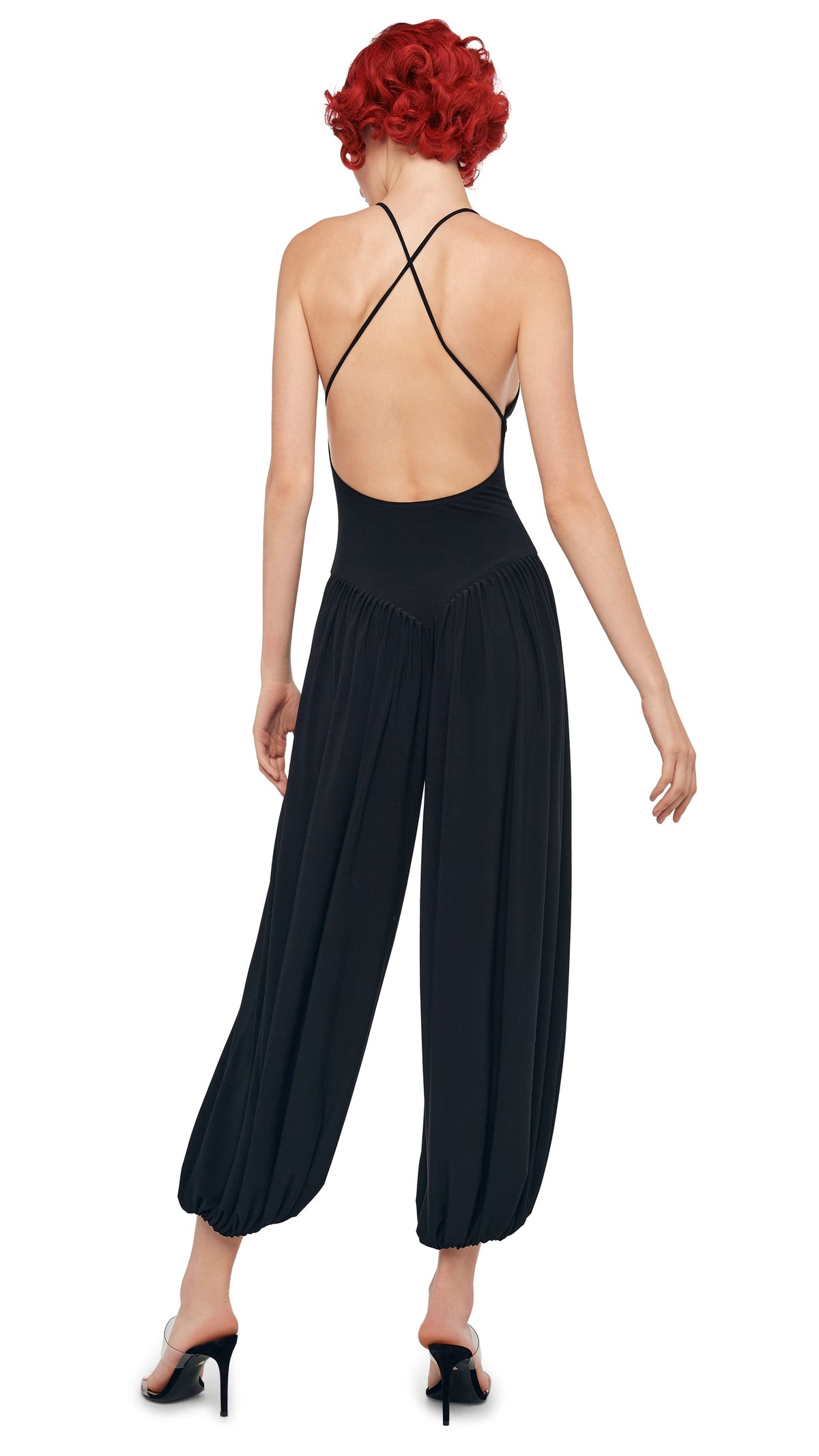 KENNY JUMPSUIT Black | Norma Kamali Women