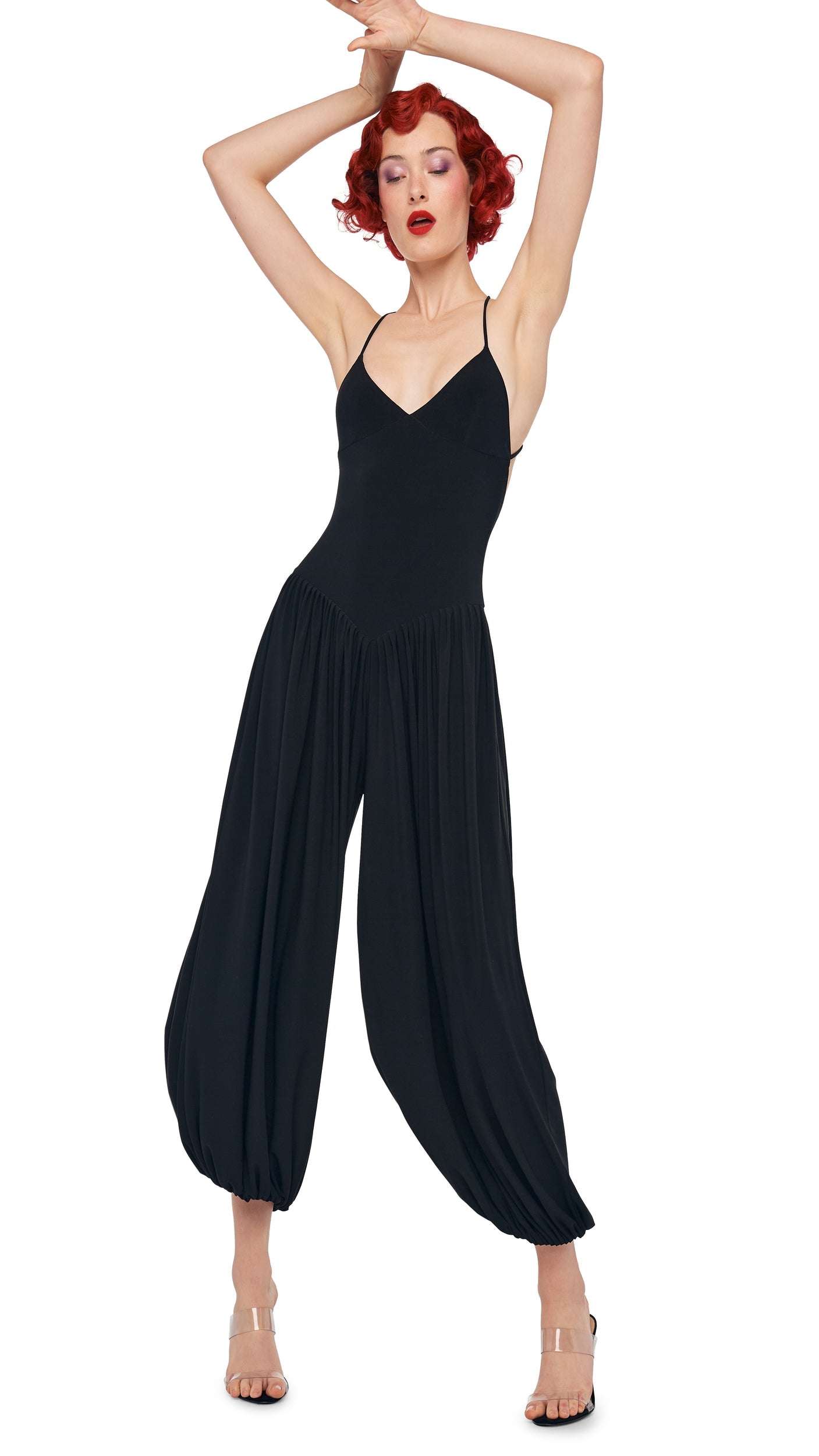KENNY JUMPSUIT Black | Norma Kamali Women