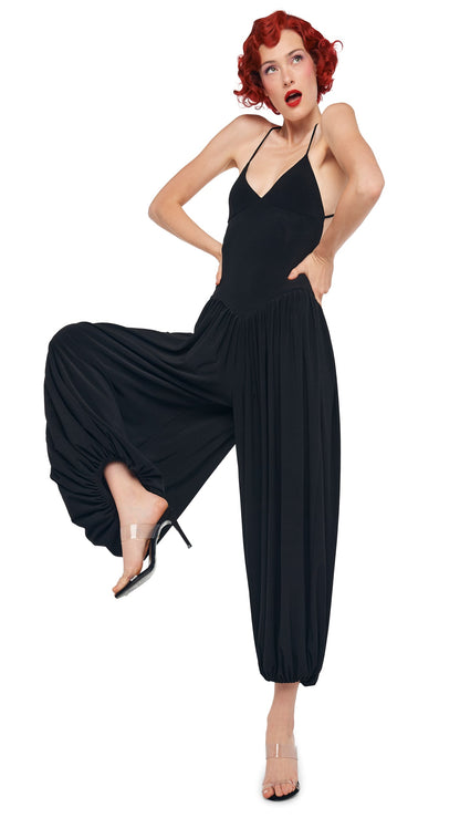 KENNY JUMPSUIT Black | Norma Kamali Women