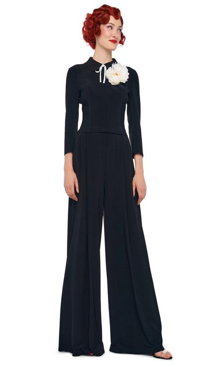 MENS PLEAT PANT Black | Norma Kamali Women