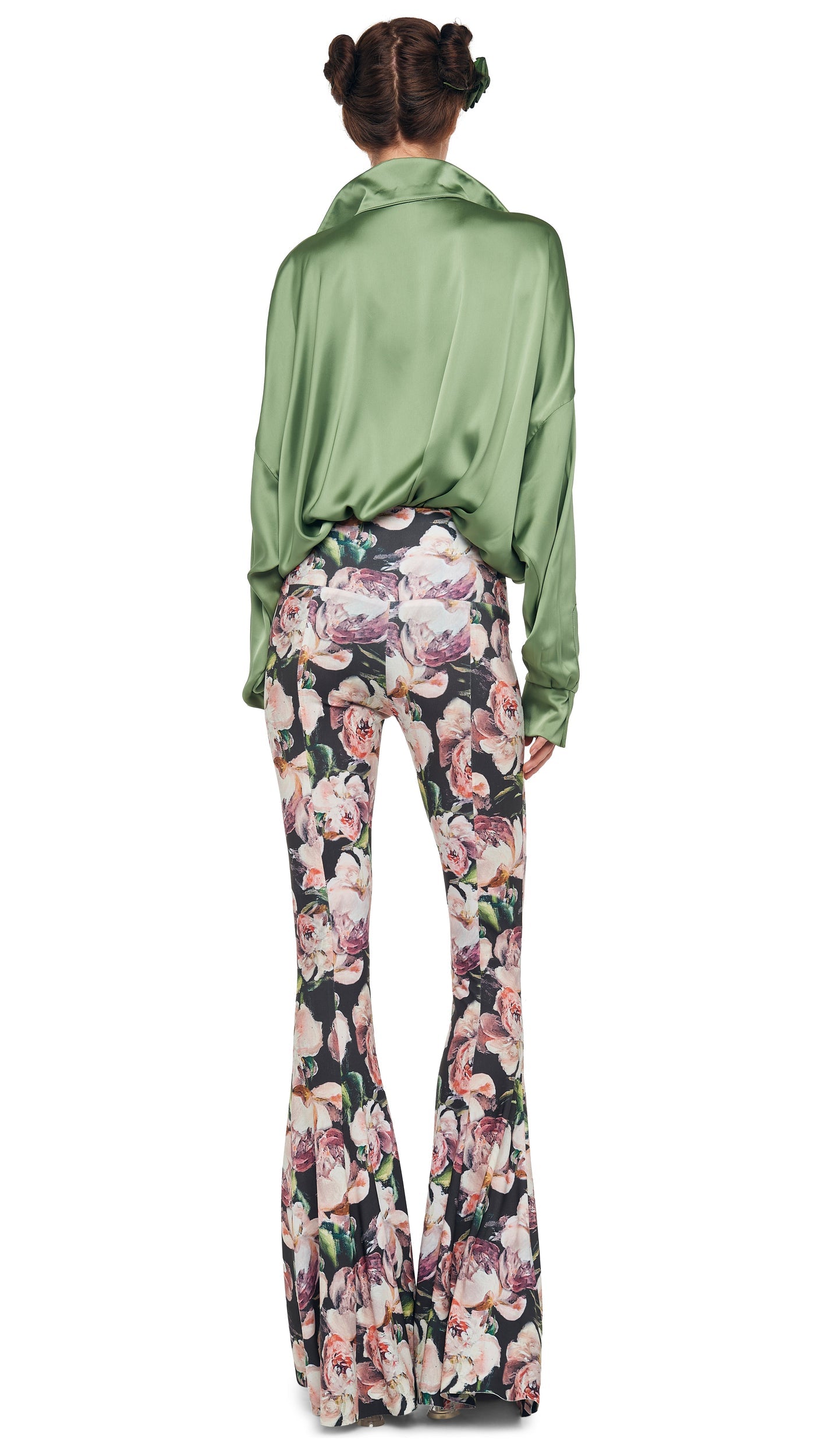 FISHTAIL PANT Peony | Norma Kamali Women