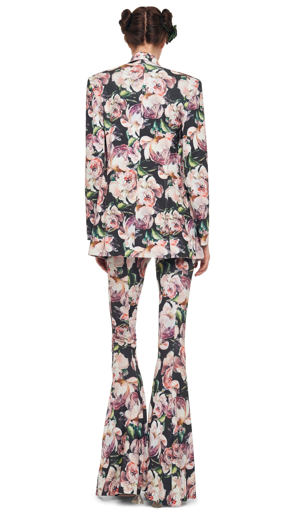 CLASSIC SINGLE BREASTED JACKET Peony | Norma Kamali Women