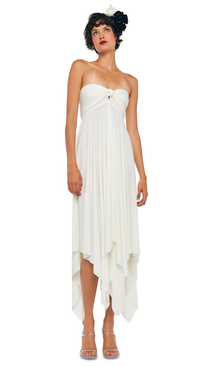 CONVERTIBLE MIDCALF Cream | Norma Kamali Women
